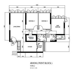 Blk 57 Teban View (Jurong East), HDB 4 Rooms #560095571